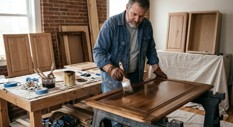 Cabinet Glazing Service in Carmel, IN