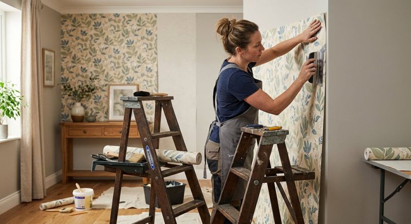 Commercial Wallpapering in Roswell, GA