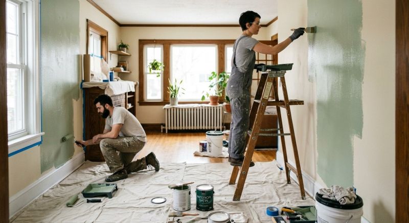 House Ceiling Painting in Wilmington, NC
