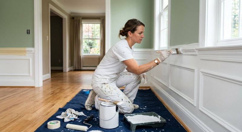 Kitchen Painting in Wilmington, NC