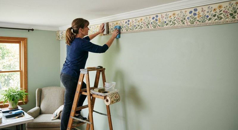 Wallpaper Border Installation in Littleton, CO