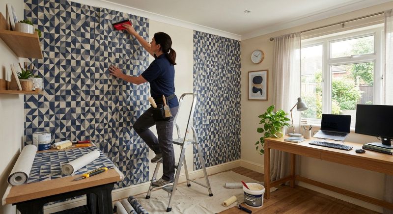 Wallpaper Border Installation in Roswell, GA