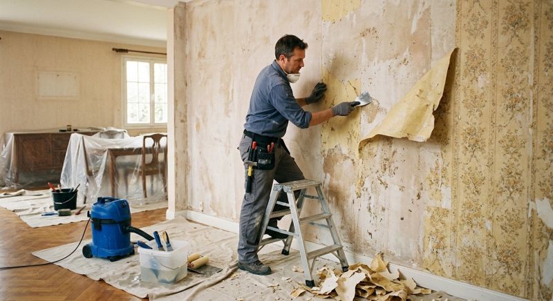 Wallpaper Removal Service in Roswell, GA