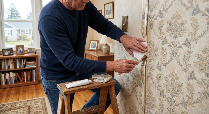 Wallpaper Seam Repair in Overland Park, KS